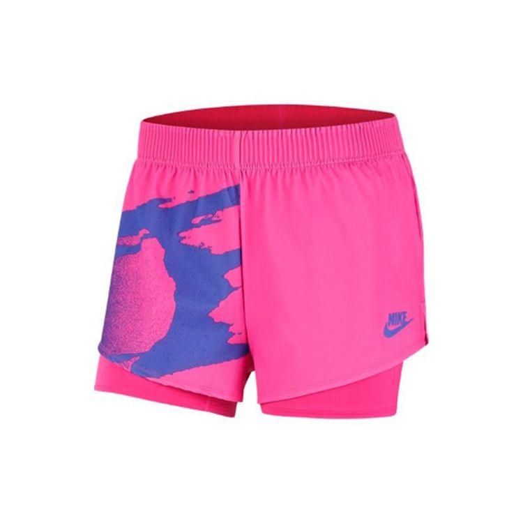 Nike Court Slam Mid-Rise Casual Tennis Shorts Women Shorts Foil-Pink CK8431-604