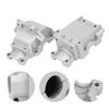 Gearbox Upper Lower Cover Shell Fit for WLtoys 144001 Remote Control Car ModelSilver