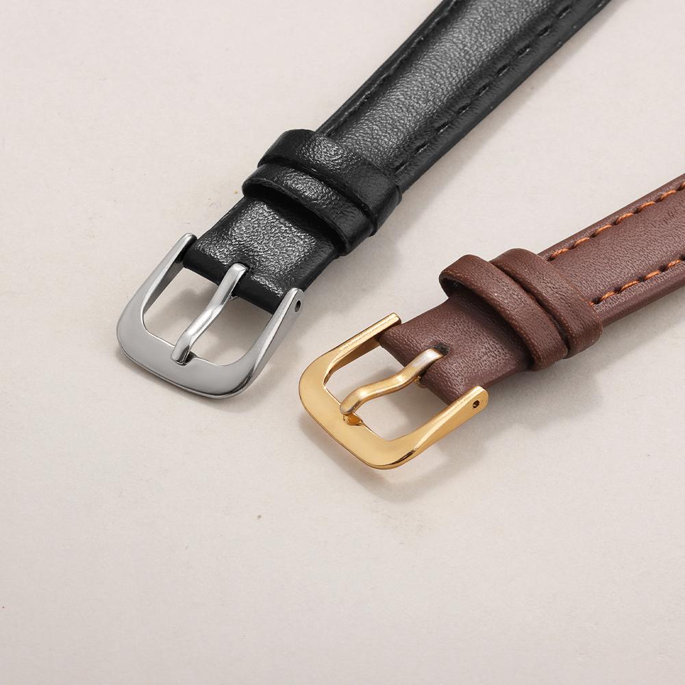 8/10/12/14/16/18/20/22/24mm PU Watch Universal Strap for Men Women Soft Wrist Band Universal Sport Bracelet Relogio Masculino