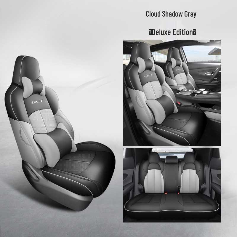 Universal Leather Car Seat Cushion for Five-Seaters - All-Season Model