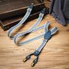 Vintage Style Adjustable Suspenders NonSlip Y Back Clips Soft Elastic Rubber 2.5cm Width Adult Accessory
