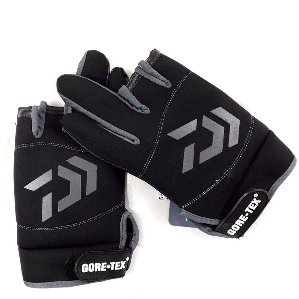 Itisyou Fishing Fingerless Fishing Fishing Catching Functional Cold Winter Gloves, Gloves, Gloves, Three-Finger Opening, Anti-Slip, Weather,