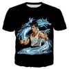 2025 New Digital 3D Printed Chinese Kung Fu Men's T-Shirt Fun Crew Neck Short Sleeve Top