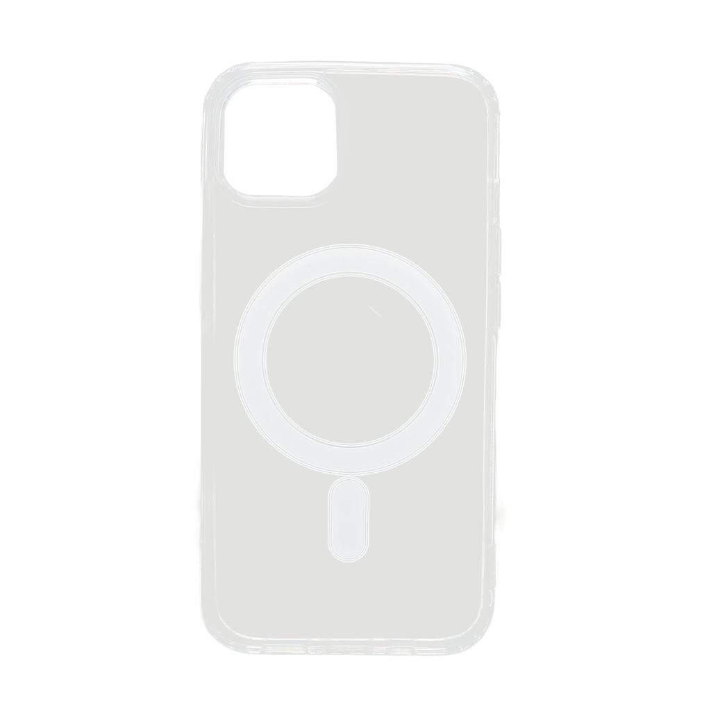 Transparent Phone Case Magnetic Phone Case Ultra Thin Shockproof Compatible for Magsafe Charger