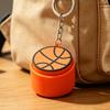 Keychain Pendant 3D Printing Precision Texture Football Basketball Tennis Sport Themed Key Chain Stress Relief Accessory