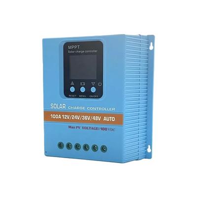 High Performance MPPT Solar Battery Charge Controller Real Time Voltage Display Suitable for Various Solar Applications