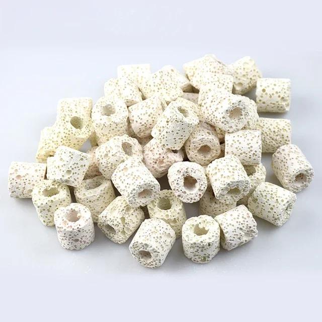 Aquarium Filter Media Activated Carbon Ceramic Ring 250g Aquarium Bio Ball Filter Water Quality Fish Tank Filter Accessories