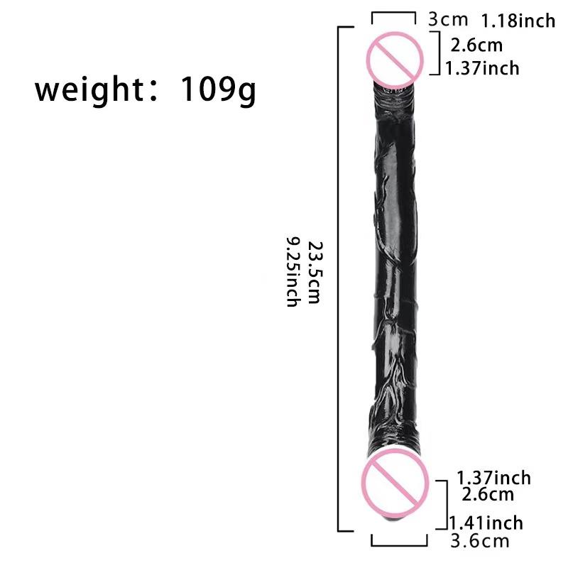 Sex U-förmiger Doppeldildo Realistischer Dildo mit Manndildo Sexspielzeug für Frauen Vaginaspielzeug Dildo für Frauen Riesiger Falos Consolador Anal