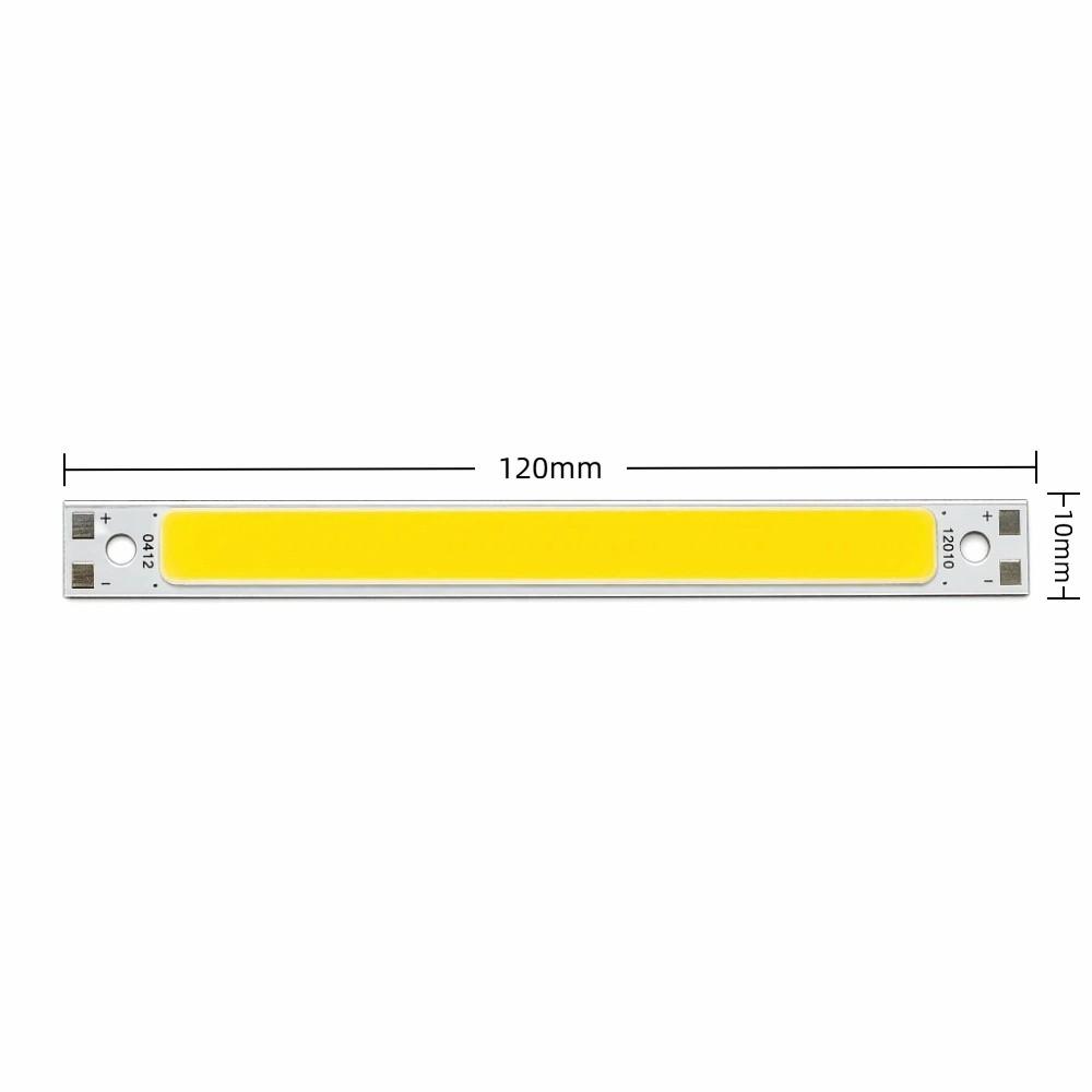3PCS 12‑14V LED Light Chip Panel 10W COB LED Strip Lights Easy COB LED Panel Light  Home Reading