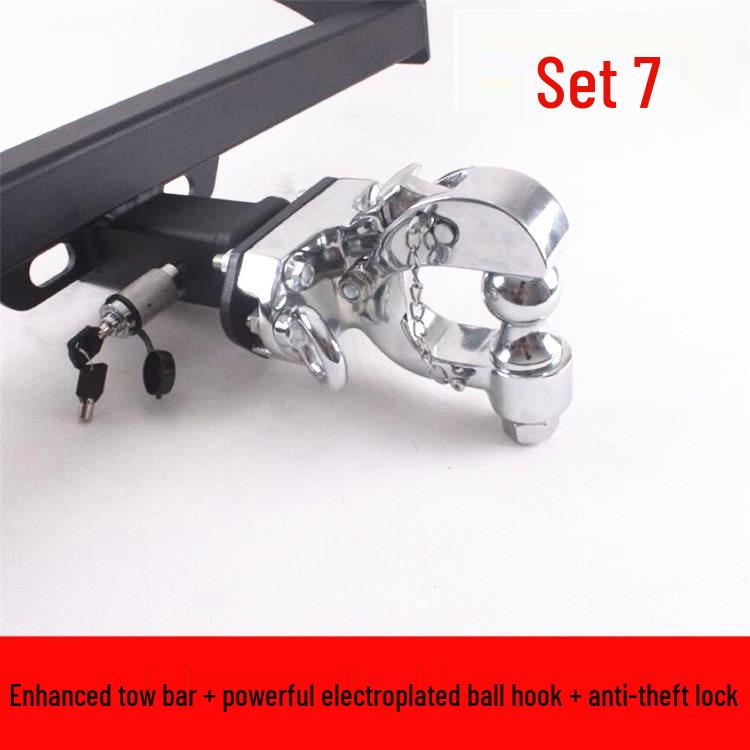 Toyota FJ Cruiser Modified Rear Trailer Hitch & Tow Hook Bracket