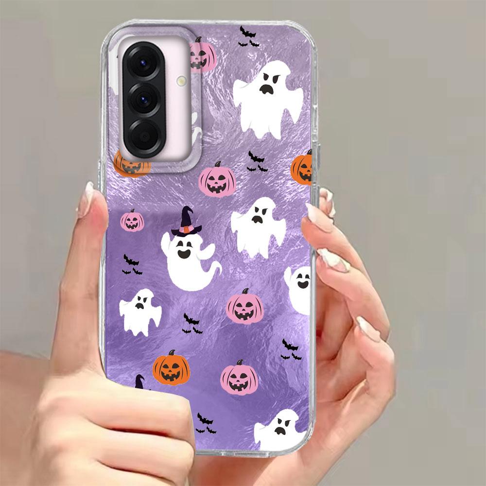 Autumn Halloween Pumpkin Casing Phone Case For Samsung Galaxy A56 A07 A17 A55 A36 A26 A16 A53 A06 A14 A24 A34 A54 A15 A12 Cover