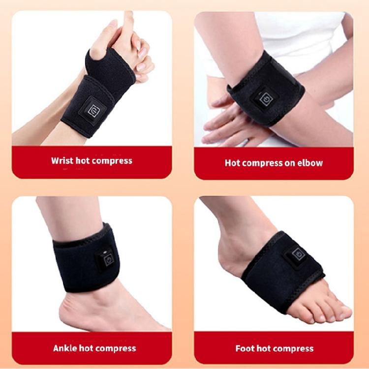 Electric Heated Wrist Brace Wrist Support 3 Temperature Adjustable Heated Wrist Guard Fast Heating