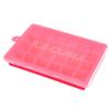 Square Shape Ice Cube Maker, Fruit Popsicle, Ice Cream Mold for Wine Bar Drinking, 24 Grids Silicone Ice Cube Tray Molds