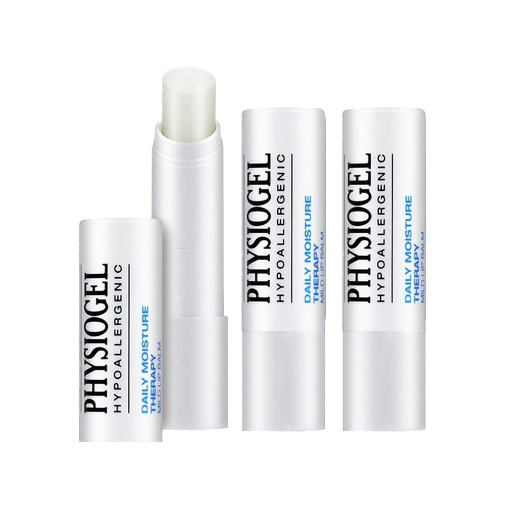 

Physiogel Daily Moisture Therapy Mild Lip Balm, mixed colors, 4.2g, 3 pieces