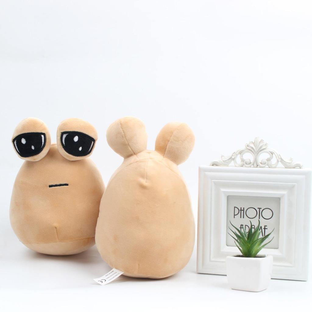 My Pet Alien Pou Plush Toy Stuffed Kawaii Alien Pet Doll Soft Plush Pillow Gifts for Kids Boys Girls