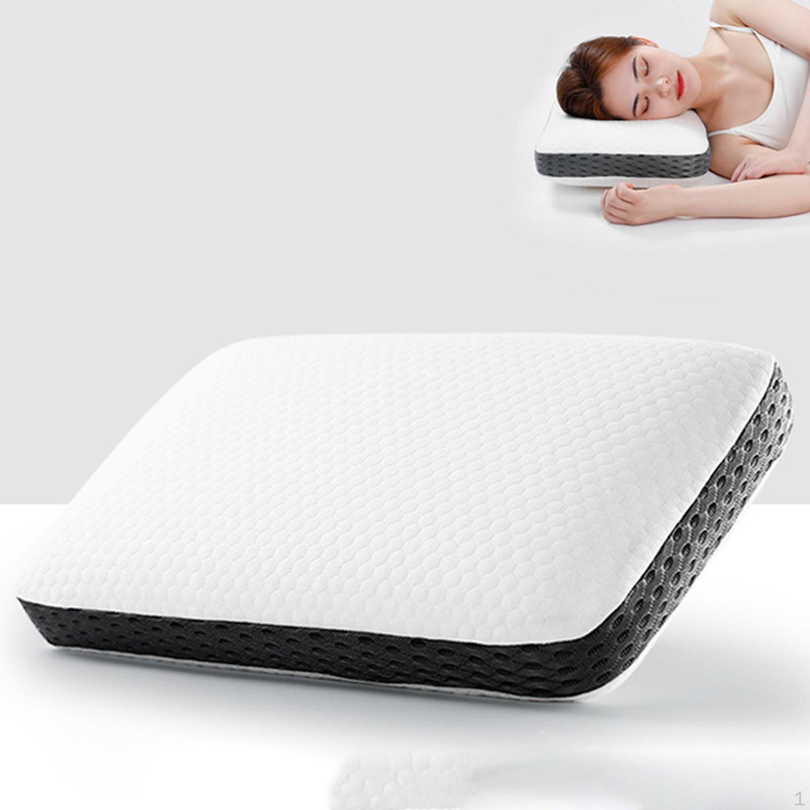 

Bed Pillow Cervical Pillows Neck Protection Comfortable Shoulder Sleeping Core for чорний