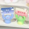 Desktop Cartoon Animal Resin Statue Adorable Creative Shape Mini Size Photo Stand Memo Clip Message Note Holder
