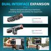 For Insta360 GO 3 / 3S Flymile Magnetic Metal Quick Release Base Sports Camera Adapter Bracket