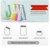 Multifunctional Silicone Bottle and Cup Cleaning Brush with Long Handle