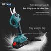 High-Power Wireless Electric Pruning Shears with LCD Display and Lithium Battery