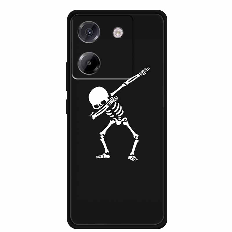 For Xiaomi Poco M7 Pro 5G Case Cartoon Painting Style Soft Silicone TPU Back Cover Cases for Poco M7 Pro 5G Shockproof Cover New