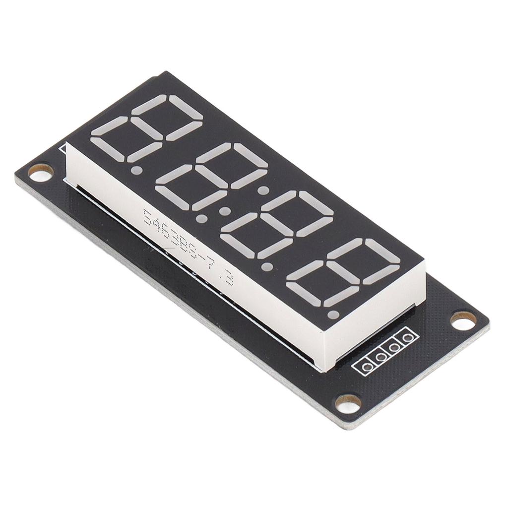 0.56in LED Display Module 4 Digit 7 Segment Digital Tube Clock Module with Pin Header 5V