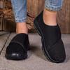 Women's Orthopedic Walking Shoes for Wide Feet & Swollen Feet - Adjustable Straps, Soft Fabric Upper, Breathable -Friendly Sneakers with MD Sole