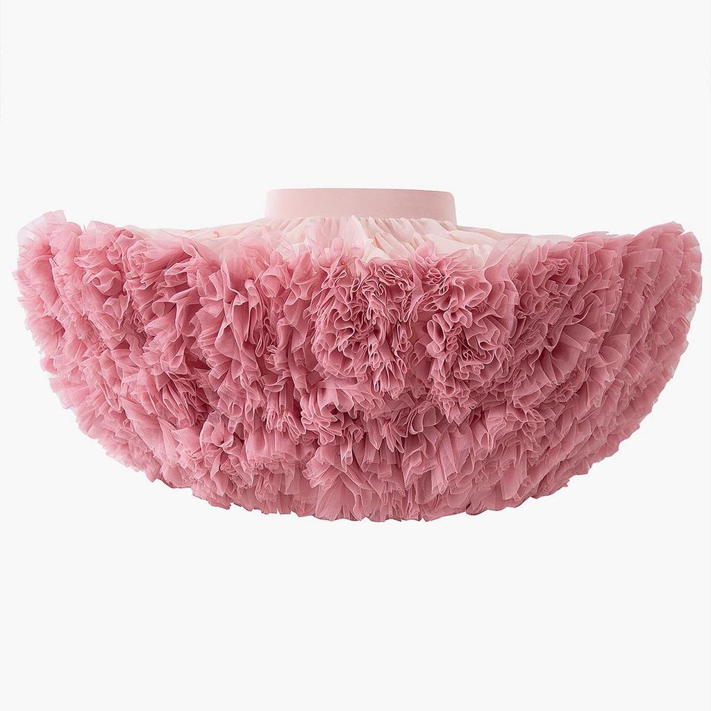 Girls' Fluffy Tutu Skirt: Summer Toddler Cheerleading Costume