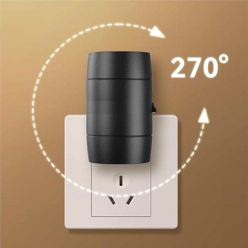 Premium-LED Night Light, 2-Pack 0-100LM Adjustable Brightness, Plug Into Wall, Suitable For Bathroom Bedroom UK Power Supply UK