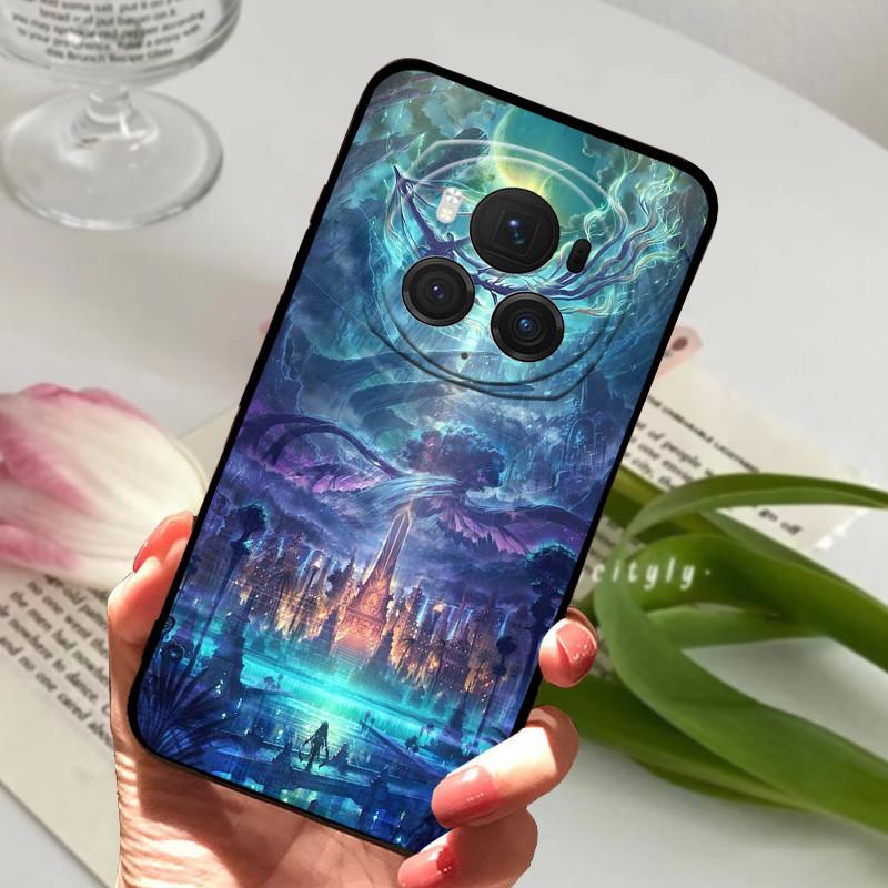 For Honor Magic 6 Pro Case animal Silicone Soft TPU Back Covers For Honor Magic6 Pro Magic 6 Pro Case Protective Catoon Funda