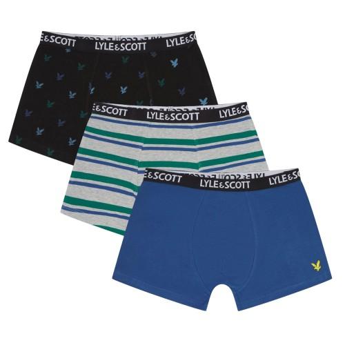 Lyle & Scott Boys Boxer Shorts (Pack of 3)