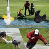 Golf Ball Retriever, Golf Balls Retrievers Telescopic for Water with Spring Release-Ready Head, Ball Retrievers Tool Golf with Grabber Tool, Golf