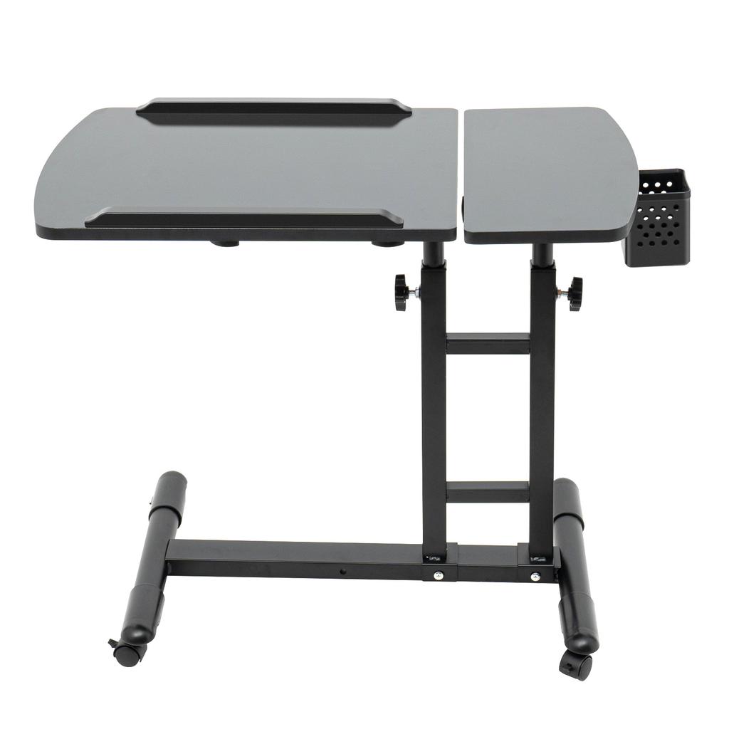 Adjustable Tattoo Desk with Wheels, Heavy-Duty Mobile Workbench Station for Tattoo Artist, Home Studio & Beauty Salon