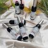 New Fashionable Wine Bottle of Color Mascara Is Slender Curling Waterproof Does Christmas Mascara 6 Color Halloween Stage Mascara Colorful Pigments