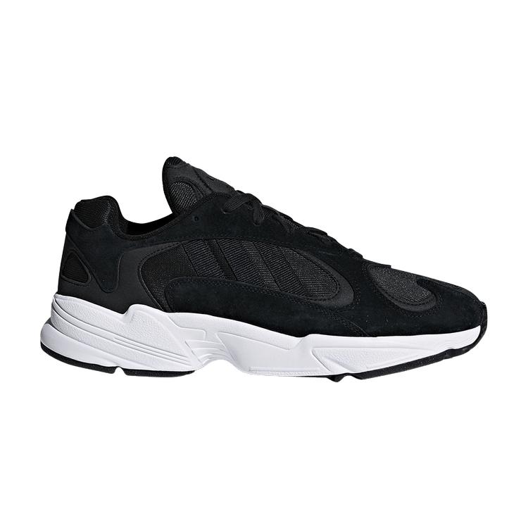 

Черные кроссовки унисекс adidas Yung-1 Core Cloud-White CG7121