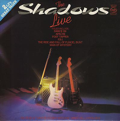 

LP Record SHADOWS - The Shadows Live MFP1018 Music For Pleas 1981 UK Pop Used