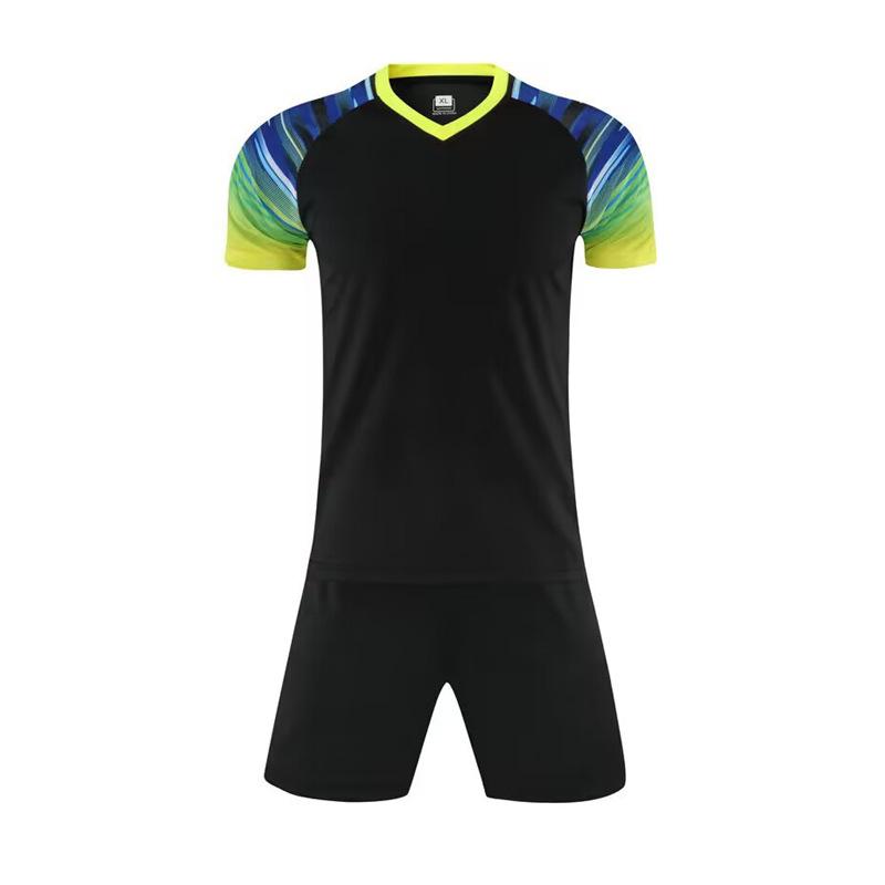 

A pair of delivery running quick-drying clothes, student short-sleeved sports clothes, jerseys, game football clothes, and men s training clothes. XS