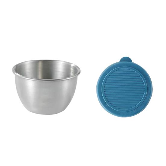 

Salad Dressing Container 1.6oz Leakproof Airtight Dip Container with Lids Reusable 1pc синій