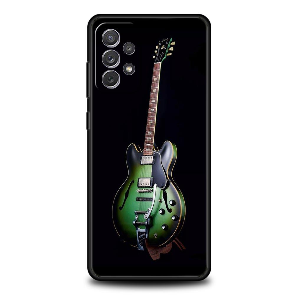 Guitar Music Art Phone Case For Samsung Galaxy A17 A07 A55 A35 A25 A15 A05 A33 5G A31 A23 A21s A13 A41 A73 A53 A51 A71 A03 Cover
