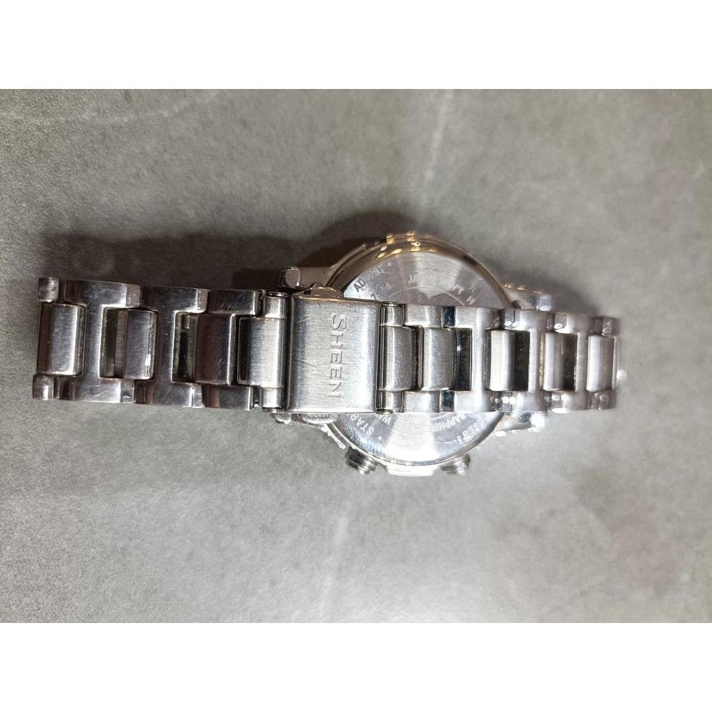 Used SHEEN Casio Radio-Controlled Solar Watch