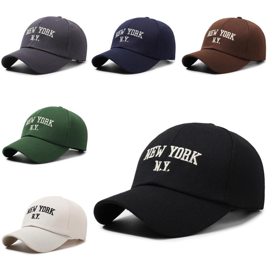 New York Letter Ny Embroidery Baseball Cap Sun Protection Breathable Peaked Hat
