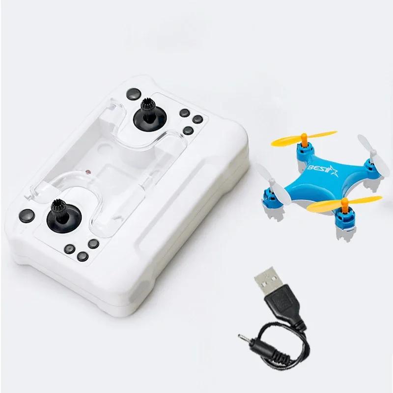 Mini Drones Remote Control Aircraft New Children's Toy Micro Aircraft Fixed Height Quadcopter Break-resistant Kid's Toy Airplane