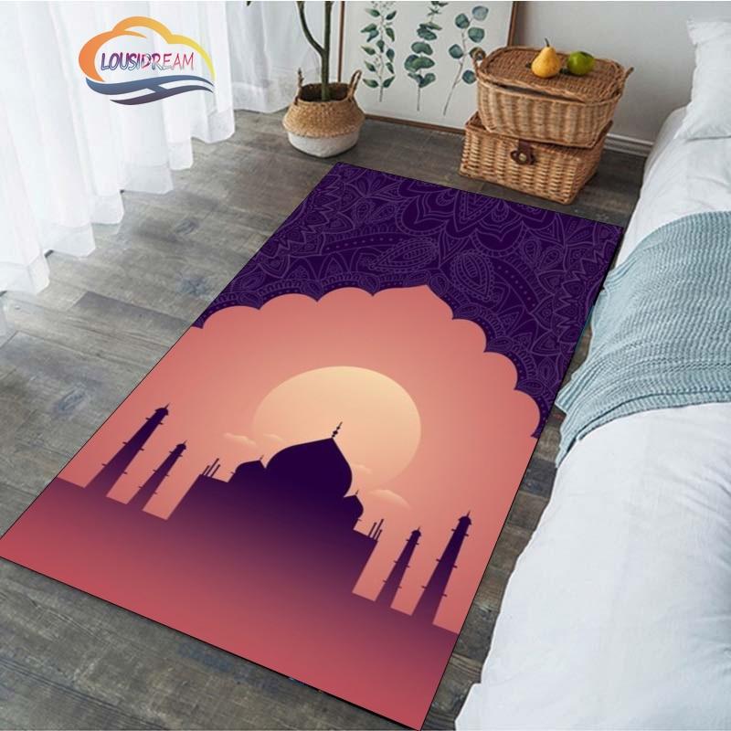 Religious Carpet Turkish Prayer Rug Ramadan Rug Prayer for Woman Personalize Prayer Mat Muslim Carpet Islam Rug Religious Belief