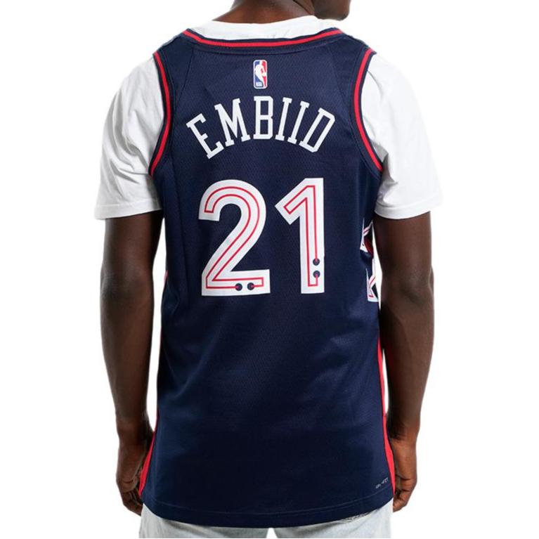 Nike Dri Fit Nba Swingman Joel Embiid Philadelphia 76Ers City Edition 2023/24 Jersey DX8515-420
