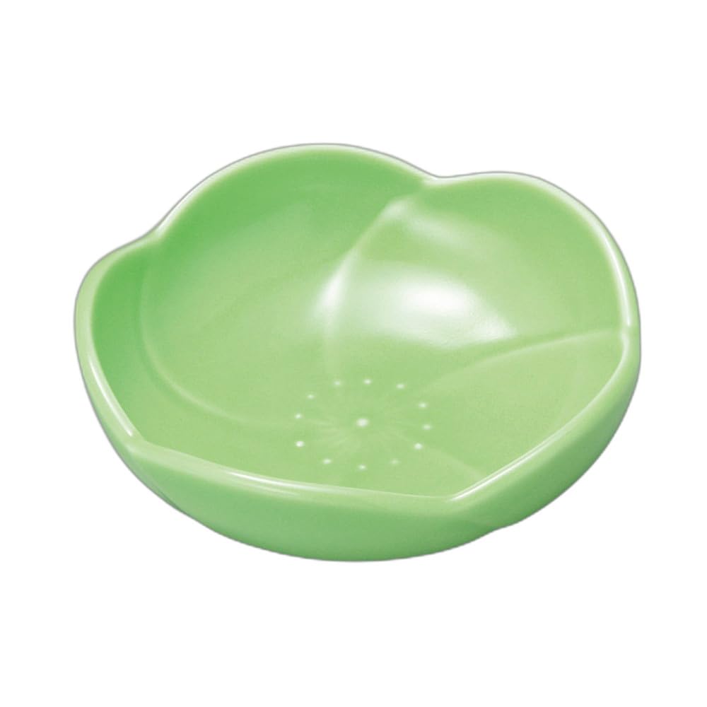 

Green Plum Shape Shokado Small Bowl Reinforced [ 11.2×3.7cm ] зелений
