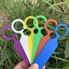Waterproof Ring For Nursery Vegetable Flower Plant Labels, Seedlings, Orchids, Garden Floral Markers, Plastic Signboards