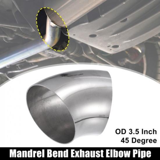 

OD 35 45 Degree Mandrel Bend Elbow SS304 Stainless Steel Bend Exhaust Tube