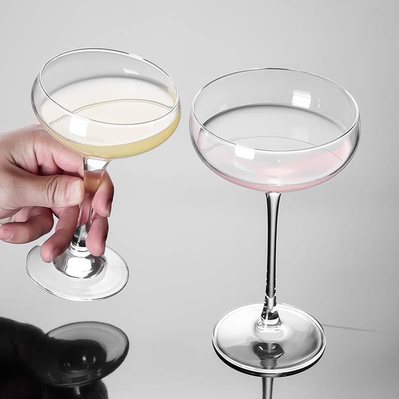 Elegant Wedding Champagne Tower Glasses Set - High Stem, Round Bottom, Wide Mouth for Banquets & Cocktail Tastings