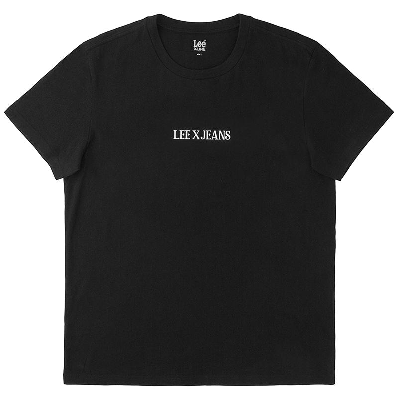 Lee Unisex Logo Print Crewneck Short Sleeve T-Shirt L 4490₽