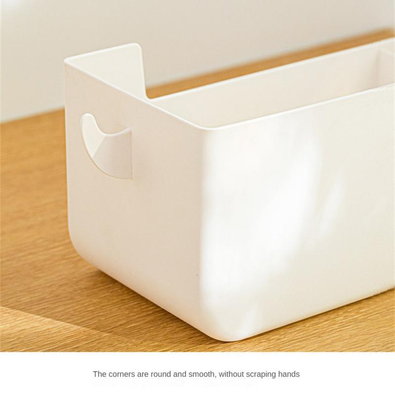 Storage Box Space-saving Easy To Install Multifunctional Home Storage Bedside Organizer Stable Bedside Hanging Basket